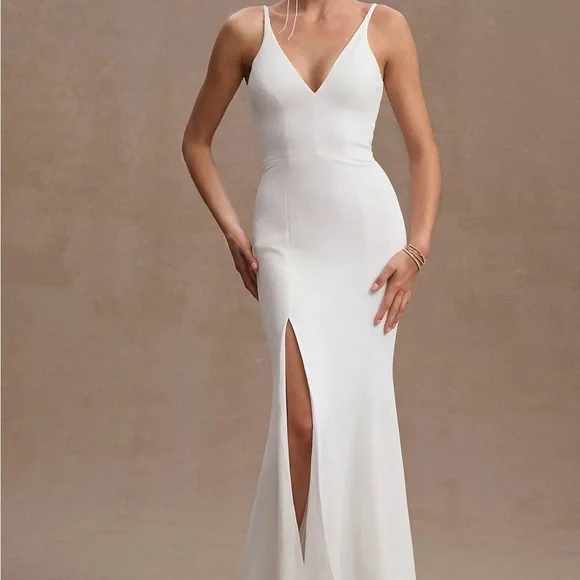 open lace back dress Dress The Population Iris Sleeveless Gown main image 1